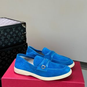 Ferragamo Blue Women shoes Yupoo 1:1