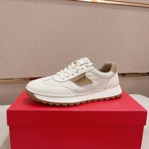 Ferragamo White Women shoes Yupoo 1:1