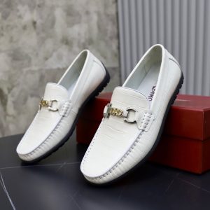 Ferragamo White Women shoes Yupoo 1:1