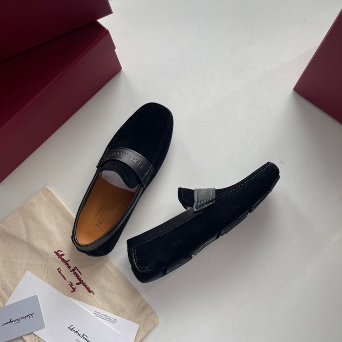 Ferragamo Black Women shoes Yupoo 1:1