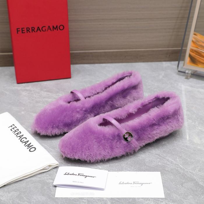 Ferragamo White Women shoes Yupoo 1:1