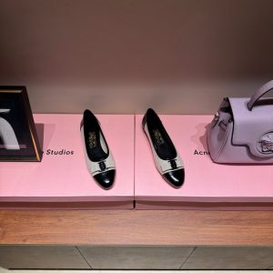 Ferragamo Brown Women shoes Yupoo 1:1