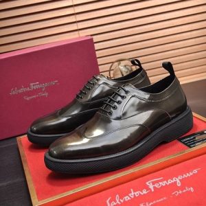 Ferragamo Grey Women shoes Yupoo 1:1