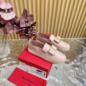 Ferragamo Tan Women shoes Yupoo 1:1