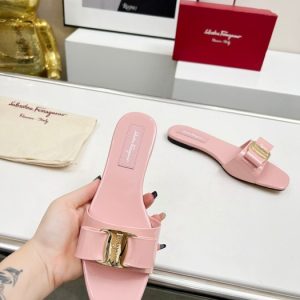 Ferragamo White Women shoes Yupoo 1:1