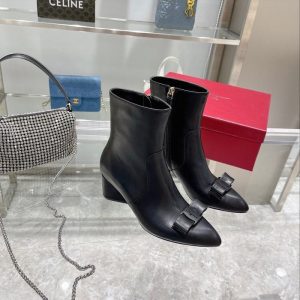 Ferragamo Black Women shoes Yupoo 1:1