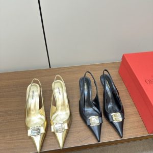 Ferragamo Beige Women shoes Yupoo 1:1