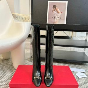 Ferragamo Black Women shoes Yupoo 1:1