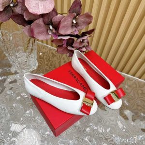 Ferragamo Tan Women shoes Yupoo 1:1