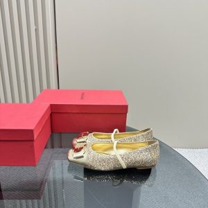 Ferragamo Beige Women shoes Yupoo 1:1