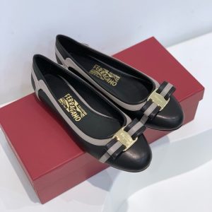 Ferragamo Black Women shoes Yupoo 1:1