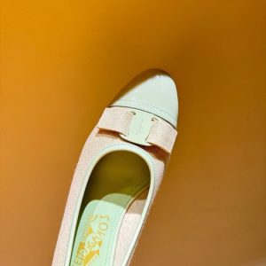 Ferragamo Green Women shoes Yupoo 1:1