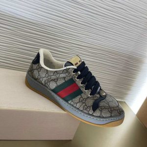 Gucci Grey Yupoo Men shoes Top quality