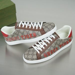 Gucci Brown Yupoo Men shoes Top quality