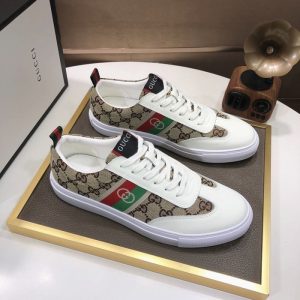 Gucci White Yupoo Men shoes Top quality