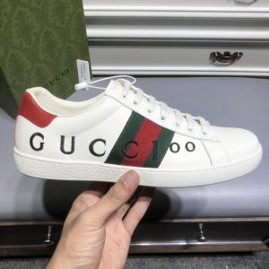 Gucci Grey Yupoo Men shoes Top quality