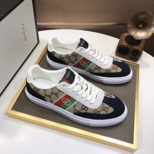 Gucci Tan Yupoo Men shoes Top quality