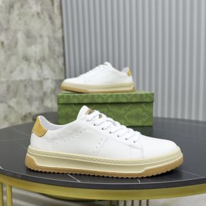 Gucci Tan Yupoo Men shoes Top quality