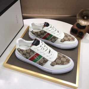 Gucci White Yupoo Men shoes Top quality