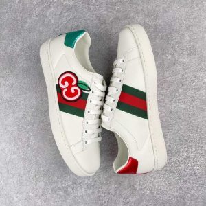 Gucci Tan Yupoo Men shoes Top quality