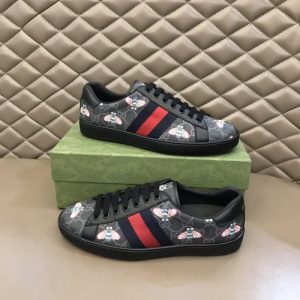 Gucci Black Yupoo Men shoes Top quality