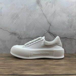 AlexanderMcQueen Beige Yupoo Top Quality Shoes Oversized Sneaker