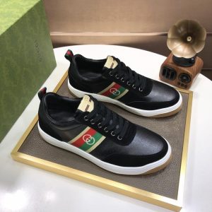 Gucci Black Yupoo Men shoes Top quality