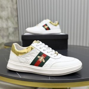 Gucci Tan Yupoo Men shoes Top quality