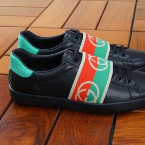 Gucci Black Yupoo Men shoes Top quality