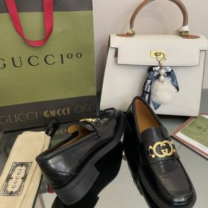 Gucci Black Yupoo Men shoes Top quality
