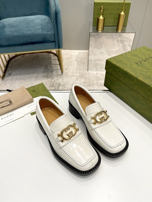 Gucci White Yupoo Men shoes Top quality