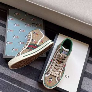 Gucci Tan Yupoo Men shoes Top quality