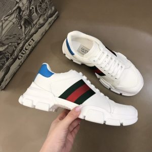 Gucci Brown Yupoo Men shoes Top quality