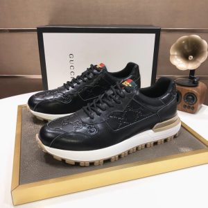 Gucci Black Yupoo Men shoes Top quality