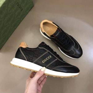 Gucci Black Yupoo Men shoes Top quality