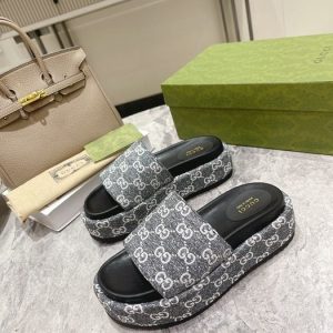 Gucci Grey Yupoo Men shoes Top quality