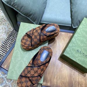 Gucci Brown Yupoo Men shoes Top quality