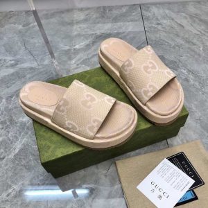 Gucci Beige Yupoo Men shoes Top quality