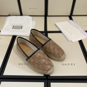 Gucci Brown Yupoo Men shoes Top quality