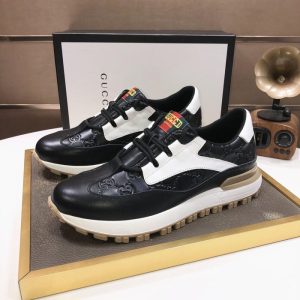 Gucci Black Yupoo Men shoes Top quality
