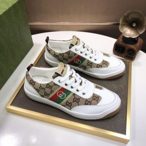 Gucci White Yupoo Men shoes Top quality