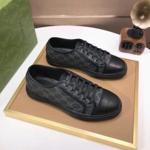 Gucci Black Yupoo Men shoes Top quality