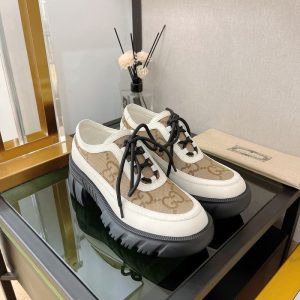 Gucci Beige Yupoo Men shoes Top quality