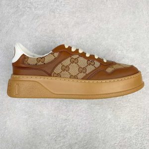 Gucci Brown Yupoo Men shoes Top quality