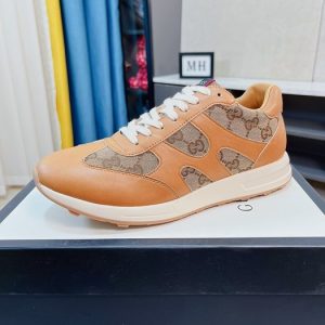 Gucci Tan Yupoo Men shoes Top quality