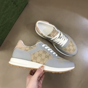 Gucci Grey Yupoo Men shoes Top quality