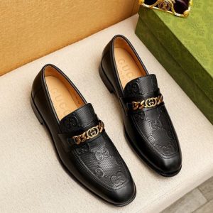 Gucci Black Yupoo Men shoes Top quality