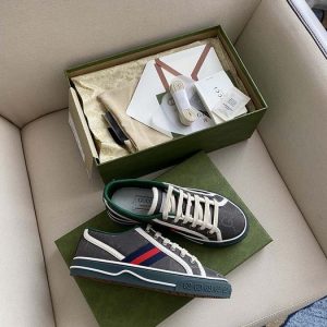 Gucci Grey Yupoo Men shoes Top quality