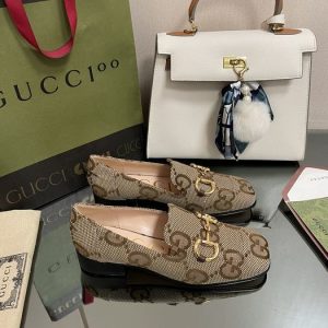Gucci Brown Yupoo Men shoes Top quality