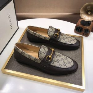 Gucci Beige Yupoo Men shoes Top quality